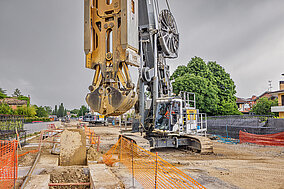 Neues Trägergerät für Schlitzwandarbeiten