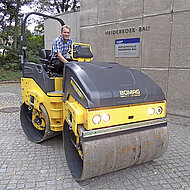 Forschung und Lehre: Vibrationswalze f&uuml;r TU Dresden