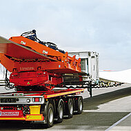 TII &ndash; Scheuerle: Selbst extrem lange Rotorbl&auml;tter wirtschaftlich transportieren