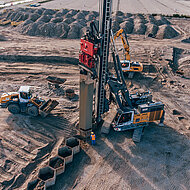 thyssenkrupp: Mit der Vibrationsramme zur Bodensanierung in neuer Dimension