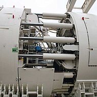 Atlas Copco - Herrenknecht: Hohe Redundanz auf fahrenden Fabriken im Brenner