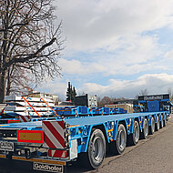 Goldhofer: Zwei Sattelauflieger reisen nach Singapur