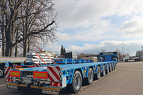 Goldhofer: Zwei Sattelauflieger reisen nach Singapur