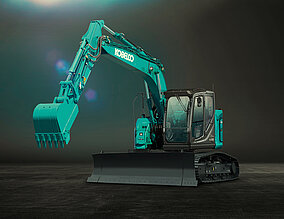 Kobelco: Den Aushub und das Planieren verbinden