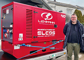 Lehmann: Stromerzeugerspezialist wächst und nimmt erstmals an der Bauma teil
