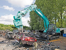 Leistungsstarke Maschinen für Schrott- und Altmetallrecycling