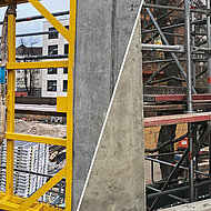 Wiederverwendbare Stahlaussparungen