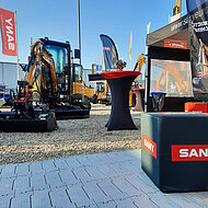 Sany auf der Nordbau: Breite Produktpalette im Gep&auml;ck