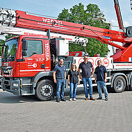 B&ouml;cker: Arbeitsb&uuml;hnenvermieter Wendel erweitert Ger&auml;tepark mit B&ouml;cker-Autokran