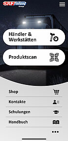 SAF-HOLLAND: Neues Design für die SH CONNECT App