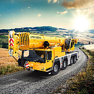 Liebherr-Werk Ehingen: Maximale Tragkraft auf vier Achsen