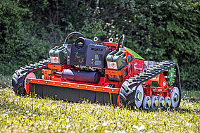 Neuheiten in  der ferngesteuerten Mähtechnik