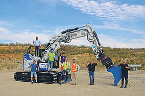 Caterpillar – Zeppelin: Mit Azubibagger Interesse an Unternehmen und Ausbildung wecken