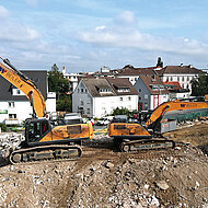 CASE CX Raupenbagger bei der Beiler GMBH