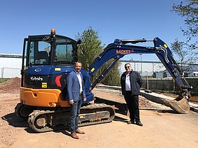 Backes AG baut im Kompaktbaggerbereich auf Kubota