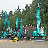 Baumaschinenh&auml;ndler geht mit &shy;Kobelco, Hydrema, Dieci und Eurocomach neue Wege