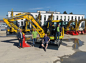 Komatsu/Kuhn: Neuer Kompaktbagger erstmals in Österreich im Einsatz