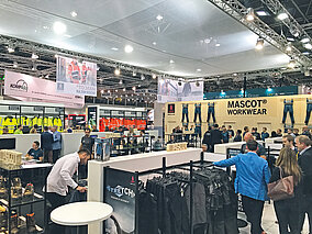Mascot: Neue Sicherheitskleidung wird am neuen Messestand vorgestellt