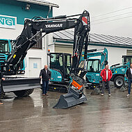 Yanmar: Luding Tiefbau erweitert seinen Maschinenpark mit&nbsp;Baggern und Radladern von Yanmar