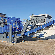 Semimobilen Brecher entwickelt