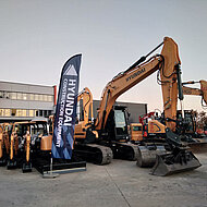 Hyundai: ZWO Baumaschinen-Service GmbH erweitert  Mietflotte mit Hyundai-Gro&szlig;maschinen