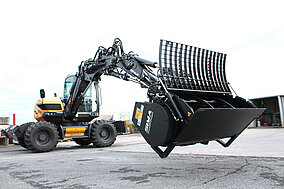 Flexibel betonieren und Kosten sparen mit der Sima Mischschaufel