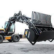 Flexibel betonieren und Kosten sparen mit der Sima Mischschaufel