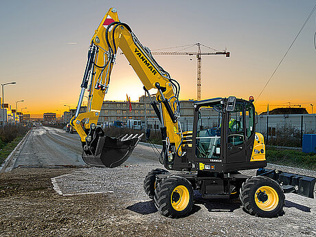 Yanmar: Mobilbagger wollen auf ganzer Linie überzeugen