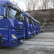 Transportlogistik f&uuml;r mehr als 3&thinsp;200 Mietmaschinen und Mietger&auml;te