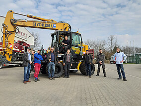 Jetzt vier HYDREMA Citybagger im Einsatz bei Ludwig Pfeiffer in Berlin