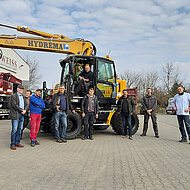 Jetzt vier HYDREMA Citybagger im Einsatz bei Ludwig Pfeiffer in Berlin