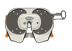 Sattelkupplung mit nur einer Hand entriegeln