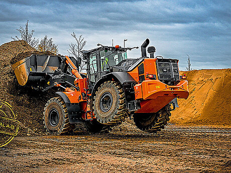 Das SBM-Team im Baggertraining