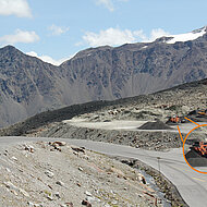 Rockster Prallbrecher R700S in luftigen H&ouml;hen