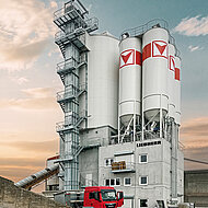 Flexible Betonabgabe und ein hohes Lagervolumen