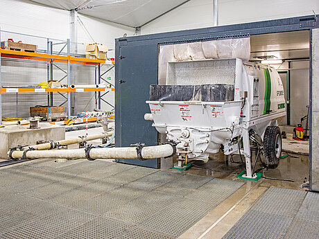 Schachtverfüllung Zeche Zollverein