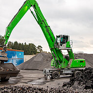 SENNEBOGEN: Unverzichtbar im Stahlwerks- und damit im Wertstoff-Kreislauf!