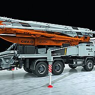 Zoomlion - Cifa: Mit Neuheit und Jubil&auml;umstrio in den Herbst