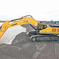 Hyundai: Gro&szlig;bagger gewinnt Kies in Irland