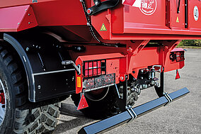 Hydraulischer Unterfahrschutz