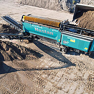 C. Christophel: Mit der Trommelsiebanlage das Beste aus Erdaushub herausholen