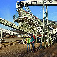 Metso: Qualit&auml;tstreu beim Edelsplitt