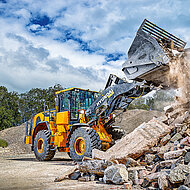 Radlader f&uuml;r die schweren Eins&auml;tze