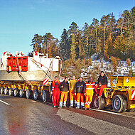 Die Selbstfahrer sind vierstellig: Goldhofer &uuml;bergibt die 1&thinsp;000. Einheit