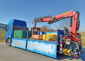 Baustofftransporte nachhaltiger durchführen