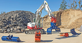 Vollhydraulische Schnellwechselsysteme erhöhen die Einsatzeffizienz