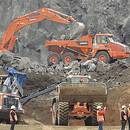 Doosan-Baumaschinen in Aktion erleben