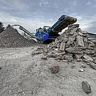Mobile Siebanlage &raquo;Splitter X2&laquo; vorgestellt