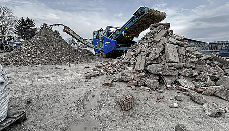 Mobile Siebanlage &raquo;Splitter X2&laquo; vorgestellt