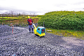 Ammann: Mit Zwei-Wellen-Rüttler Zeit und Kosten sparen